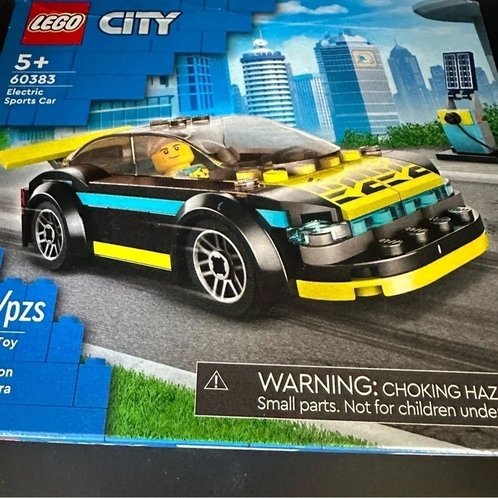 Retired LEGO City Electric Sports Car 60383 – New Sealed Collectible